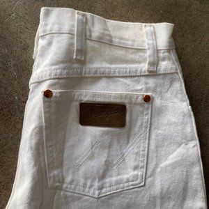 Wrangler White Denim